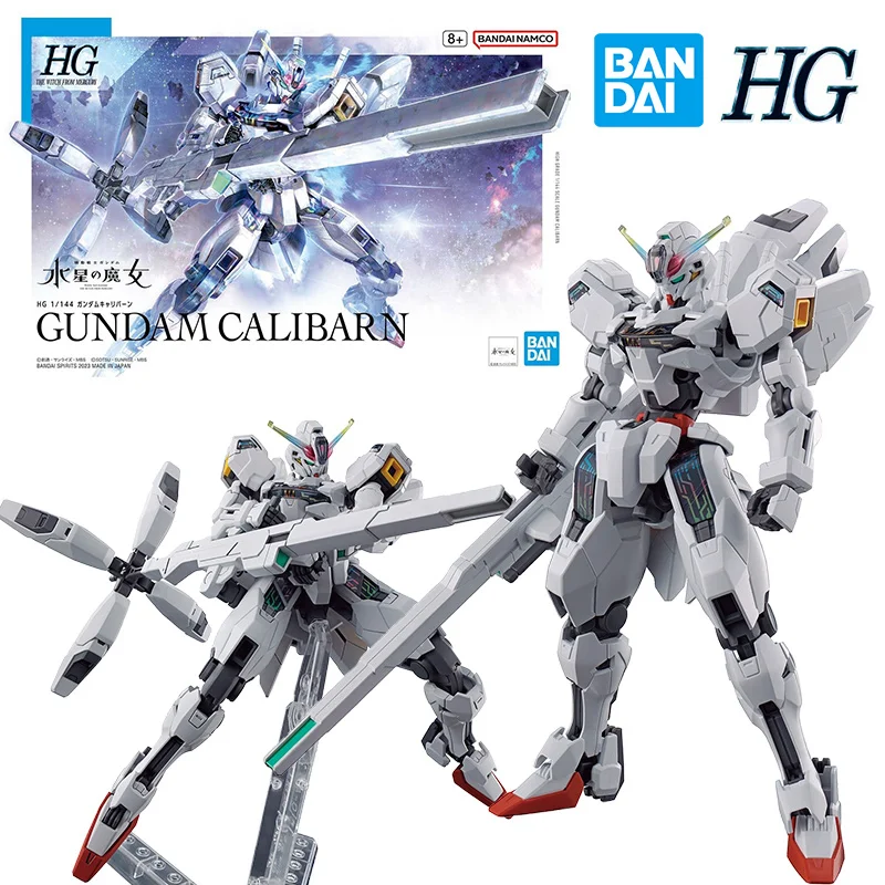 

Bandai HG 1/144 Gundam Calibarn The Witch From Mercury 14 Anime Original Action Figure Model Kit Assemble Toy Gift Collection