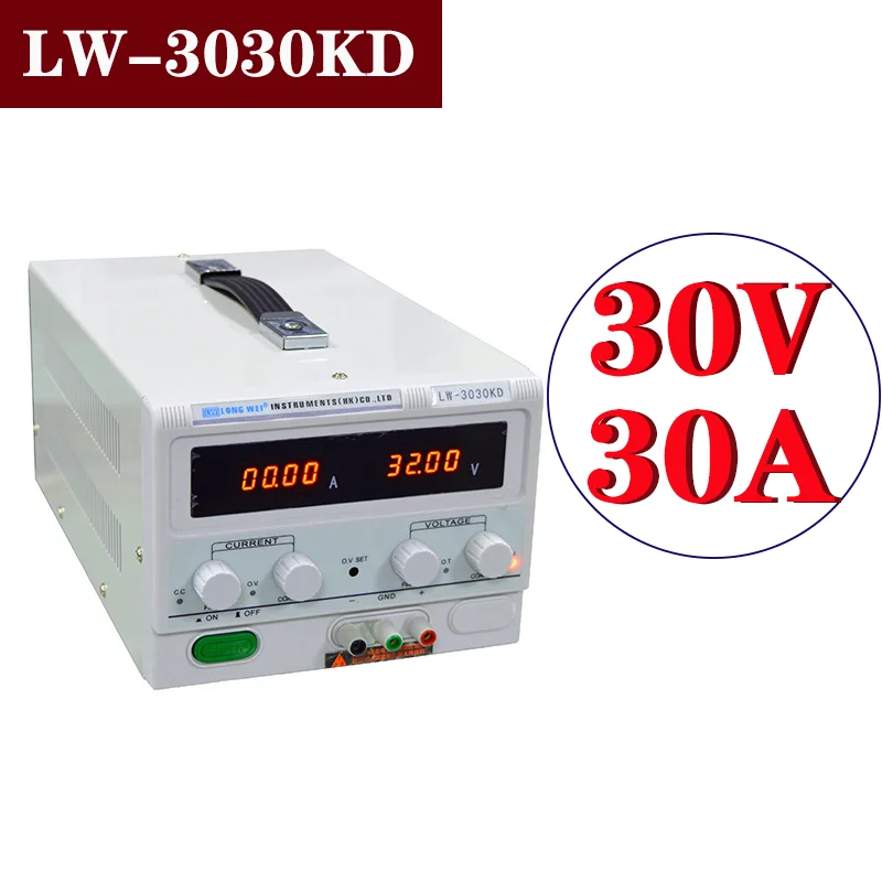 LW-3030KD 30V 30A Digital Dc Power Supply 0-30V 0-30A 900W Dc Variable Power Supply Laboratory