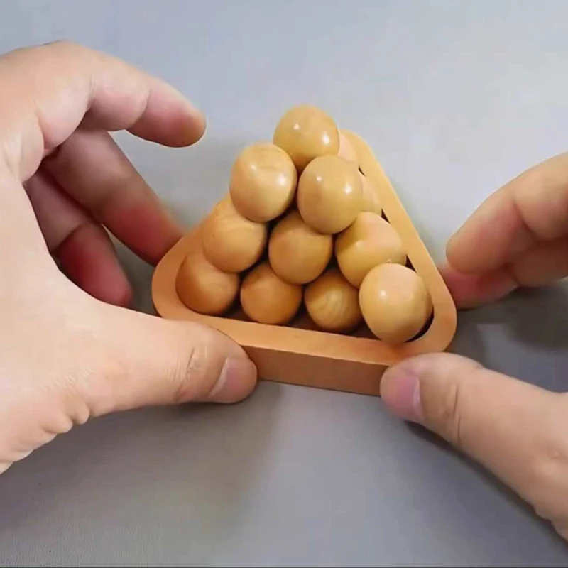 ألغاز الهرم الخشبي لتدريب المنطق الذكاء ألغاز دعابة الدماغ للمراهقين والكبار والأطفال ألعاب تعليمية ألعاب يثير العقل