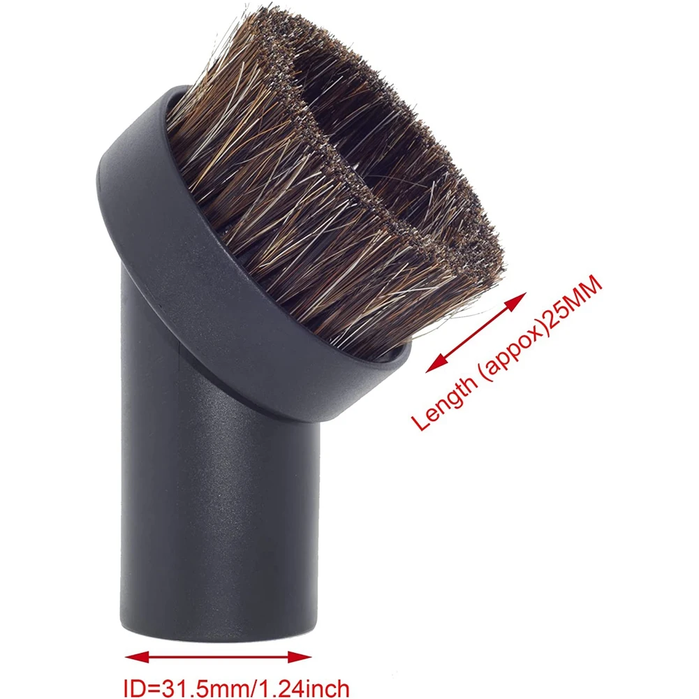 Horse Hair 1.25 inch Vacuum Brush Attachment Hose Adapter for Dyson V15 V11 V10 V8 V7 V6 Vacuum Cleaner