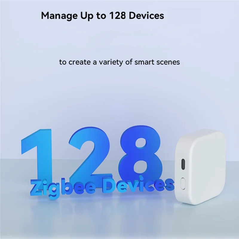 AED7-Zigbee3.0 Gateway Hub Wireless Smart Bridge Home Appliance Remote Controller Automation Device Work APP Control