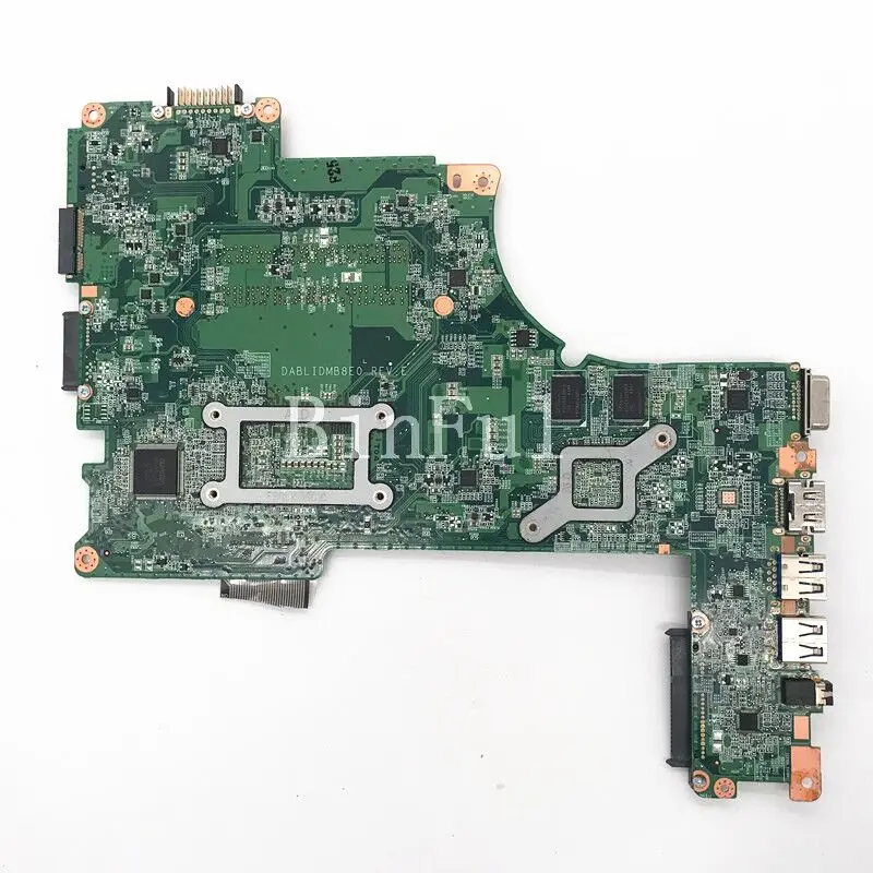 High Quality For Toshiba Satellite L50-B Laptop Motherboard DABLIDMB8E0 With SR1EF I5-4210U CPU 100% Full Tested Working Well