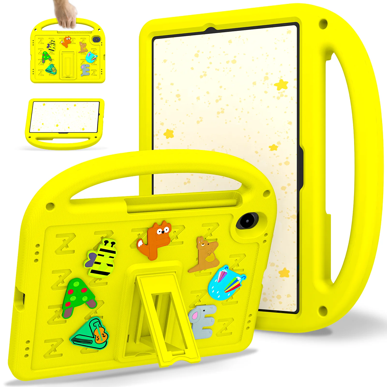 

Shockproof EVA Kids Safe Back Cover for Samsung Galaxy Tab S11 S10 Lite S10 FE S9 FE S9 with Shoulder Strap Stand Handle
