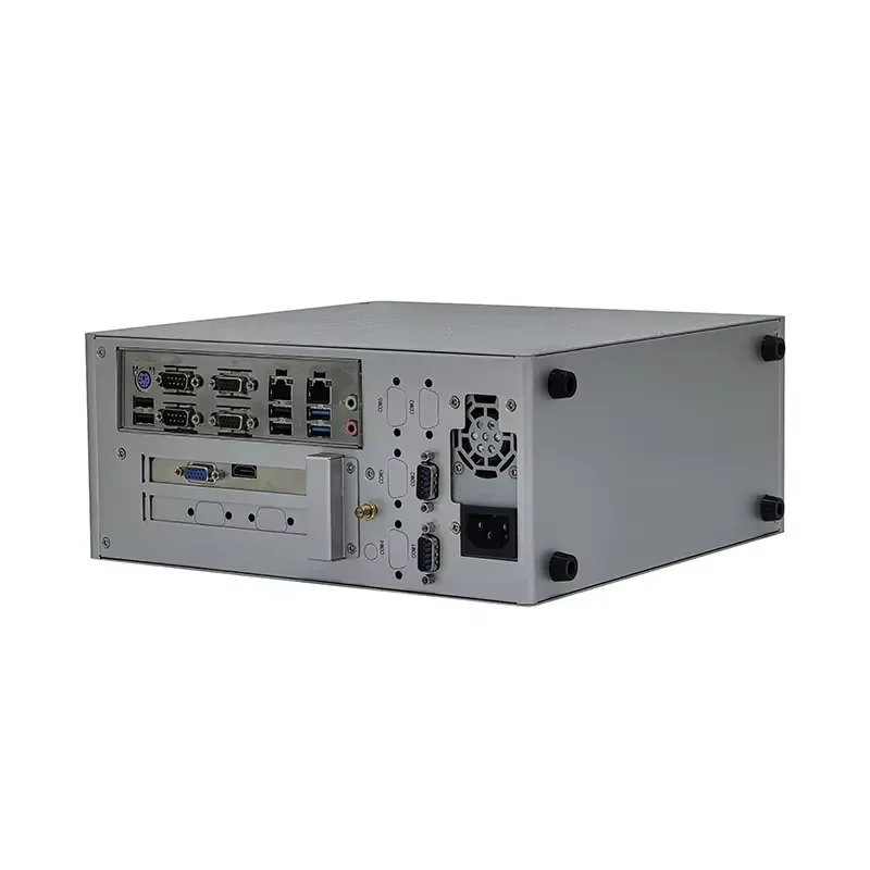 2026  2*LAN 2*VGA LGA1150 Haswell 4th Gen Desktop Industrial Computer with PCI-E X16 Slot K6P 8*COM DDR3 Memory H81