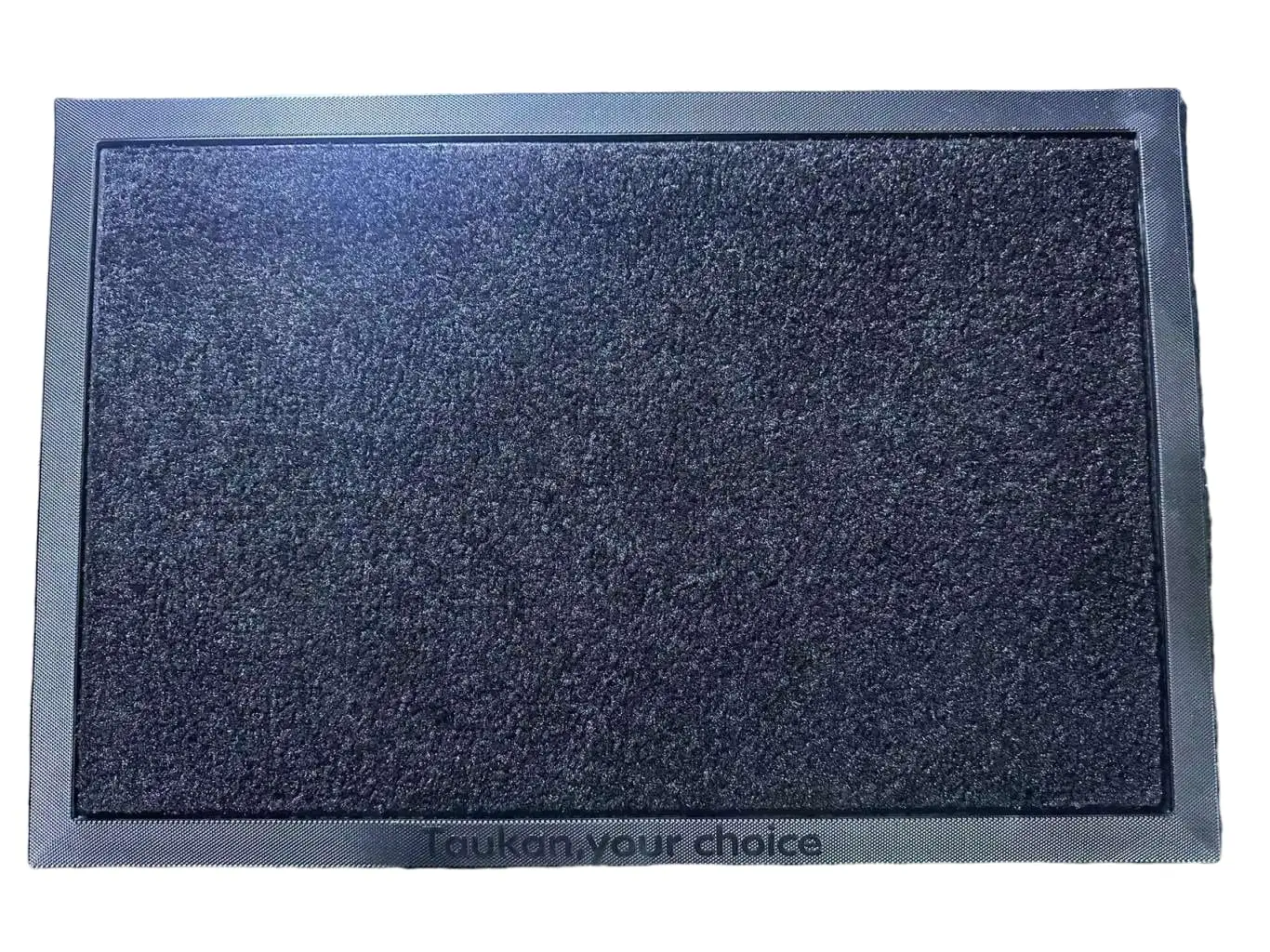 Schoenenmat voor de deur, antislip, 60x40cm, zwart - entree, rubberen mat, buitenmat, schoenontvochtiger, entreekleed, huishoudmat, moddermat
