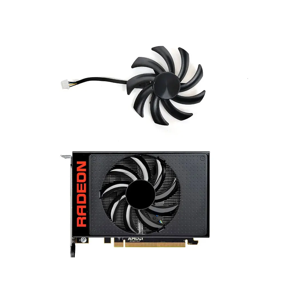 

Cooling Fan 85MM 4PIN FDC10H12S9-C AMD R9 Fury Nano GPU FAN For Sapphire R9 Nano 4G HBM Graphics Card Fan Replacement