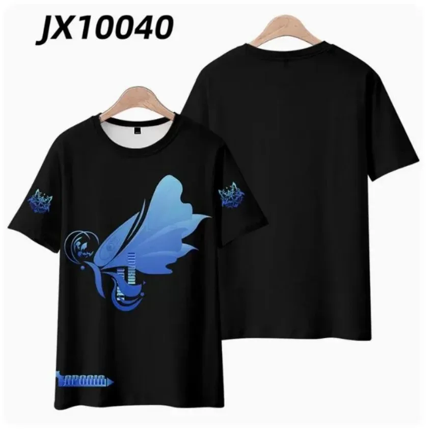 Honkai Impact 3rd Aponia 3D Print T Shirt Women Men Summer O-neck Short Sleeve Funny Tshirt Graphic Tees Streetwear Cosplay 2024