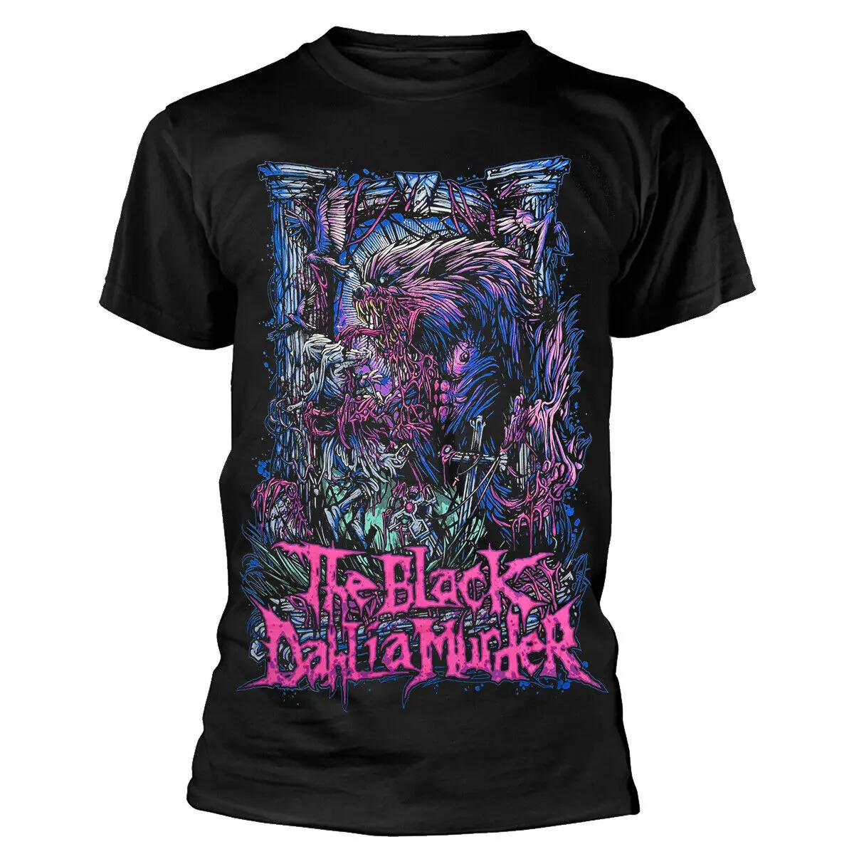 The Black Dahlia Murder Wolfman T Shirt New Official