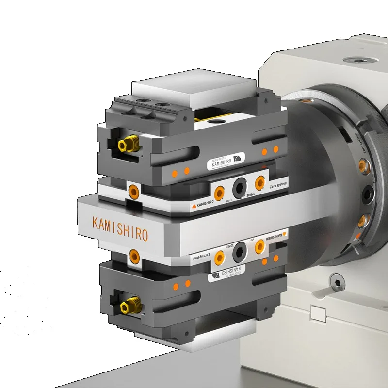 Mechanical ZERO POINT CLAMPING SYSTEM Lathe Part CNC Milling Vise 4 axis CNC router Fixture Workholding Clamps