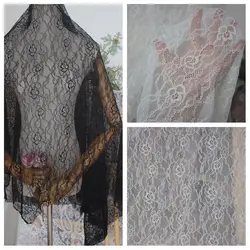 High quality elastic skin-friendly soft lace clothing fabric DIY wedding dress intimate clothing accessories