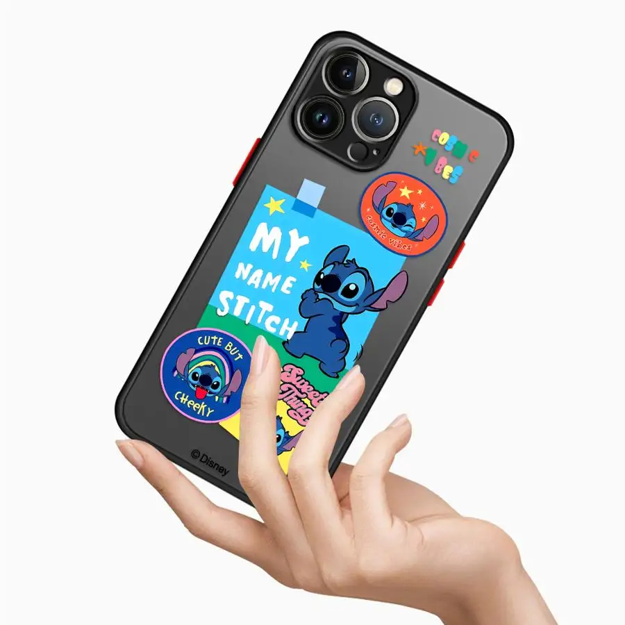 การ์ตูนดิสนีย์สติทช์นุ่มสำหรับแอปเปิ้ลไอโฟน 17 แอร์ 12 13 11 17 โปรแม็กซ์ 15 16 14 พลัส 7 8 13 มินิ XS MAX