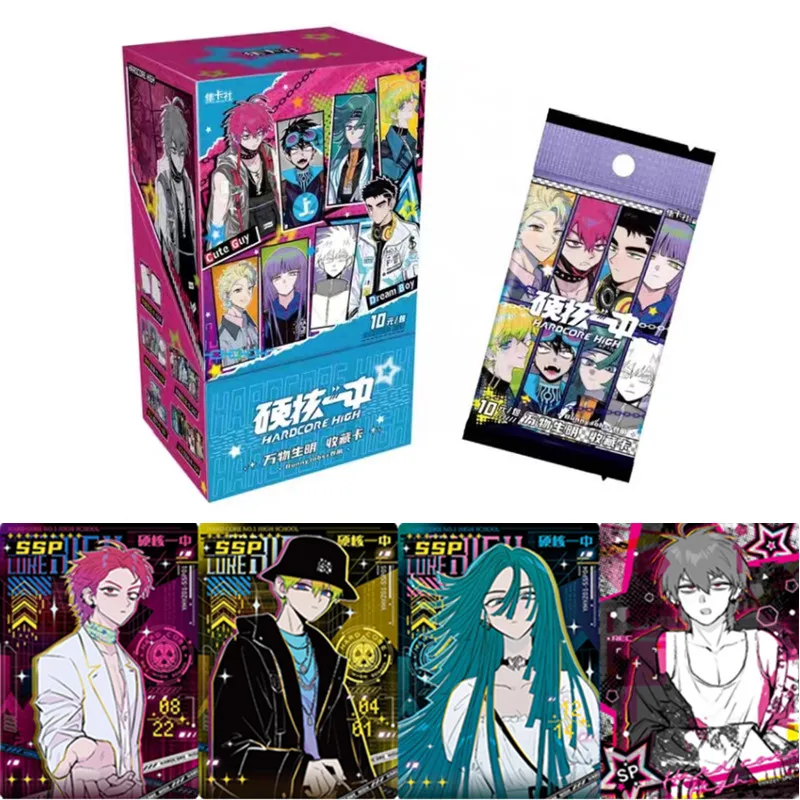 

Card.Fun подлинная хардкорная карта No 1, для средней школы, анимация, периферийные игры, коллекция карт, слепая коробка, рождественский подарок, игрушки