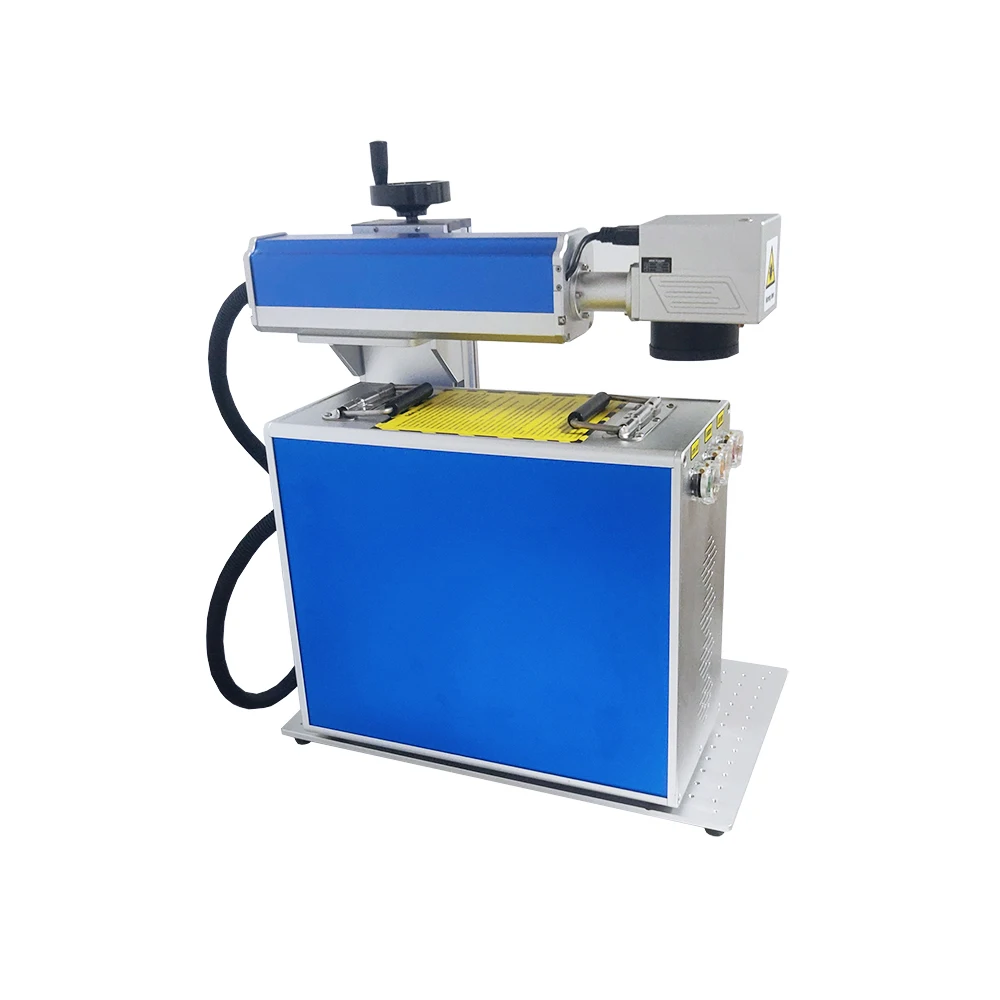 Affordable  Fiber Laser Marking Engraver 30W Entry Level for Aluminum Plastic Nameplate Printing