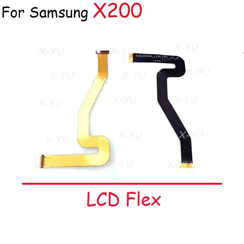 For Samsung Galaxy Tab A8 10.5 X200 X205 Motherboard Main Board LCD Display Flex Cable