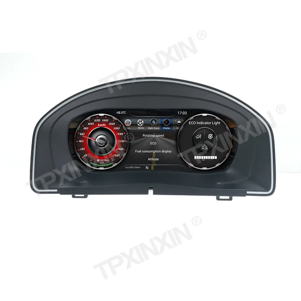 For Volkswagen VW Scirocco Multivan T5 2009 -2016 Car LCD Dashboard Panel Virtual Cockpit Digital Cluster Speedometer Instrument