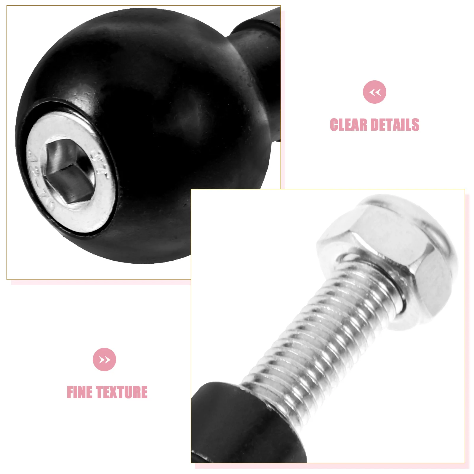 

Durable Motorcycle Handlebar Clamp Base 360 Degree Rotatable Fixed Ball Holder for Access and Secure Attachment