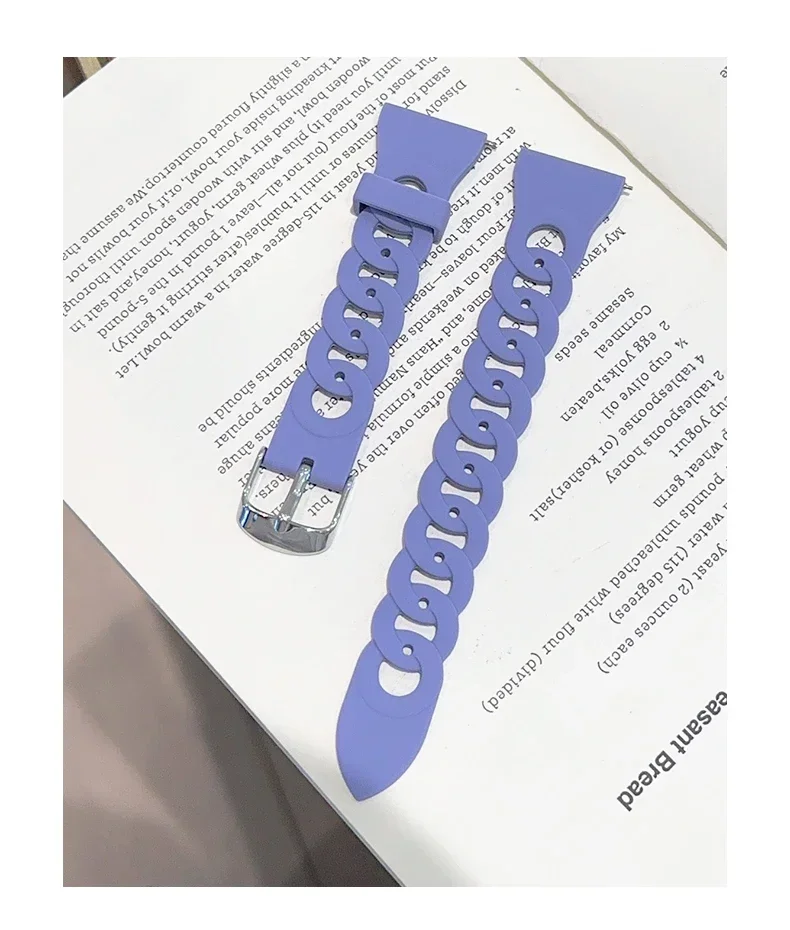 سوار رياضي 20 ملم لساعة سامسونج جالاكسي 7 4-5-pro-6-كلاسيك/أكتيف 2 40 ملم 44 ملم سيليكون 22 ملم سوار هواوي GT 4-3-2 برو