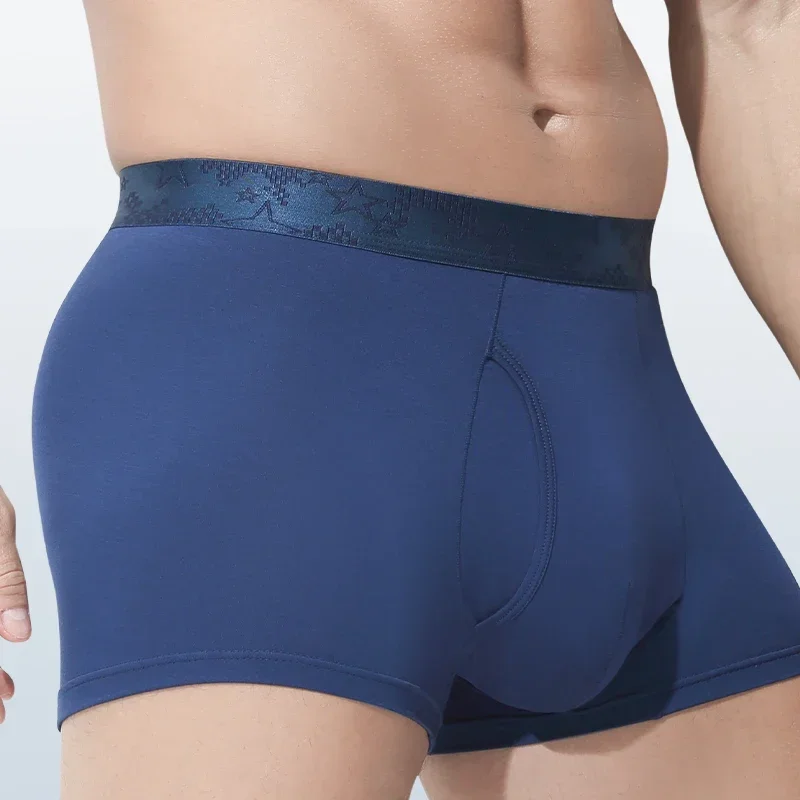 5 قطع ملابس داخلية للرجال، فصل بندقية رصاصة، الوريد الحيوانات المنوية للذكور، سراويل مسطحة للرجال مشروط، حقيبة دعم كيس الصفن الدوالي