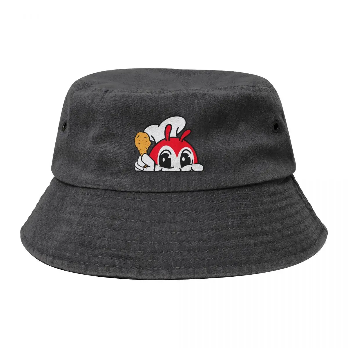 

JOLLIBEE PEEKING CUTE CHICKEN JOY FILIPINO STICKER Bucket Hat New In Hat Hat Luxury Brand Mountaineering Women's Beach Men's