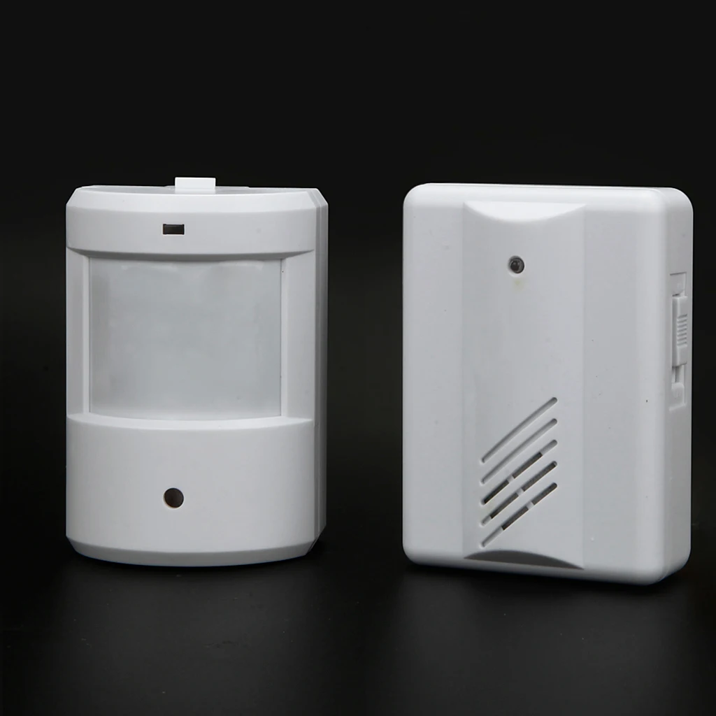200M Range Welcome Chime Alarm PIR Motion Sensor Detector Alarm System