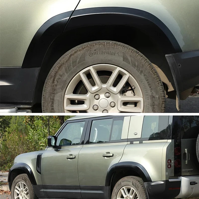 

Top quality Gloss Black Wheel Eyebrow Arches Flares 2020-2024 Exterior Parts
