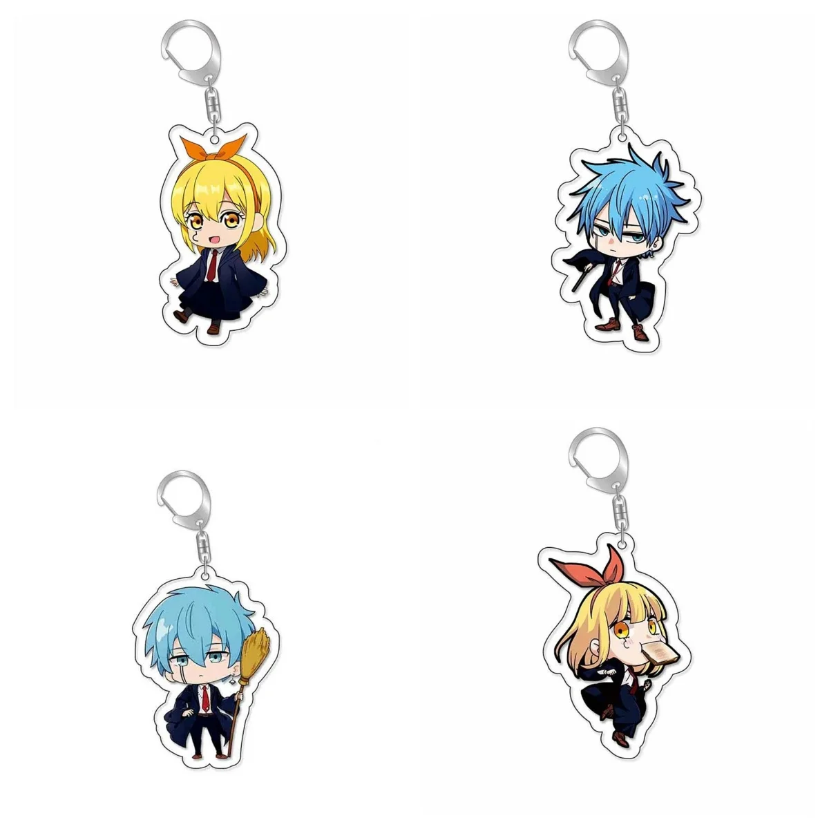 Mashle Magic And Muscles Mash Cute Avatar Мини Аниме Акриловый Брелок Мультяшный Кулон Ювелирные Изделия Подарочная Фигурка Оптовая Кольцо Для Ключей