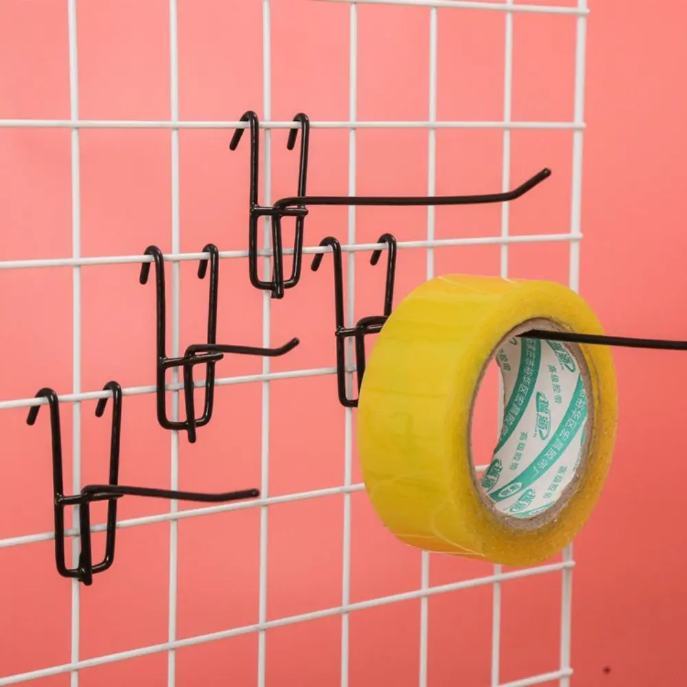 10Pcs Reusable Mesh Panel Hangers for Storage