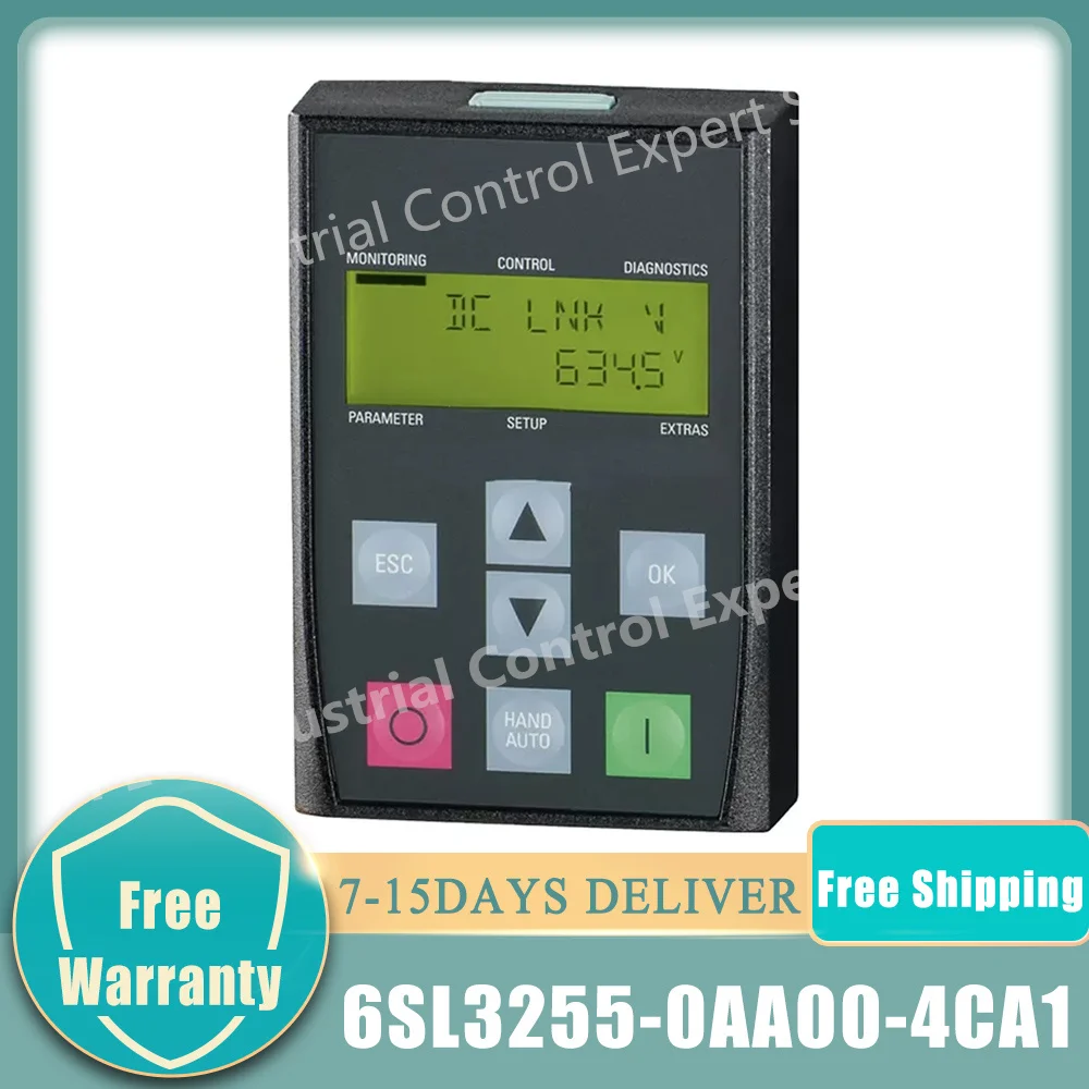 6SL3255-0AA00-4CA1 SINAMICS G120 Basic Operator Panel SIMATIC HMI 6SL3 255-0AA00-4CA1 New Original Operator Panel