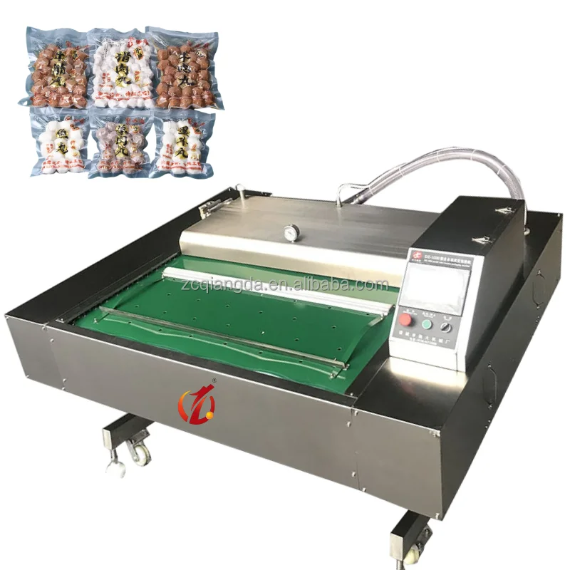 【HOT】DZ 1100 Automatic Continuous Belt Type Vacuum Packaging Machine