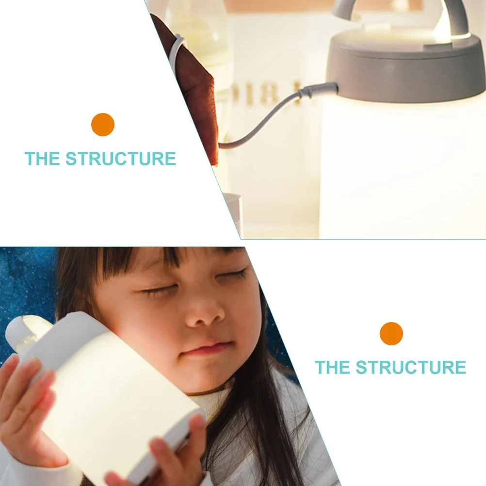 

Rechargeable Cordless Touch Table Lamp Portable Dimmable Night Light Bedside Lamp Small Night Light Warm Atmosphere