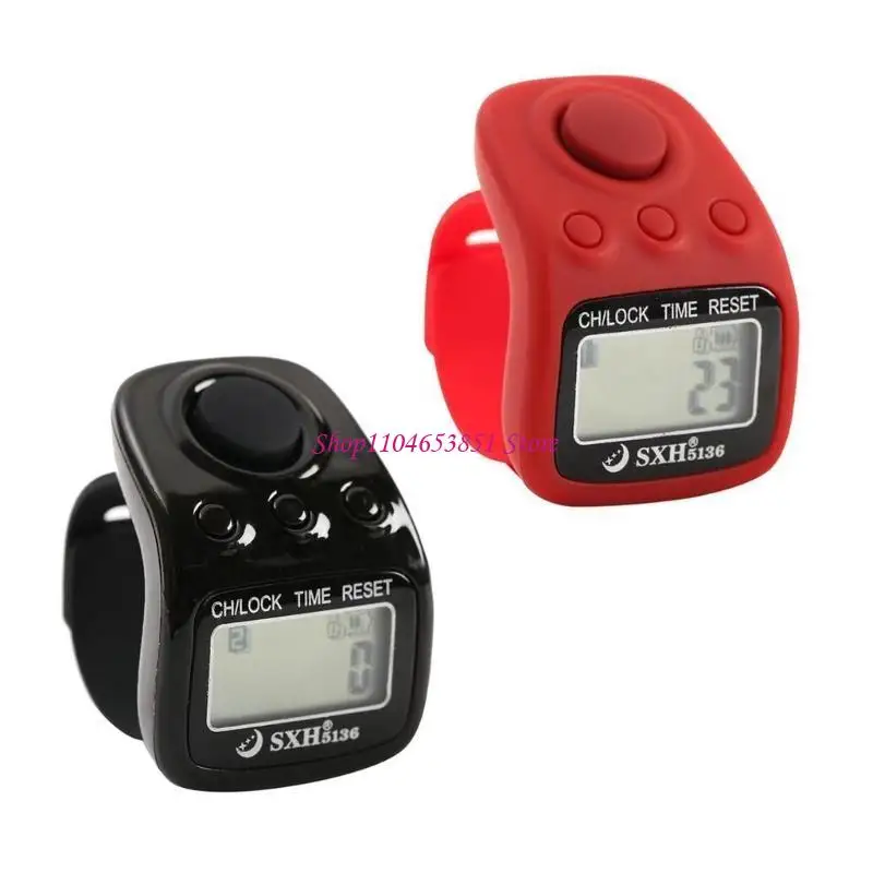 

Портативная портативная цифровая электрическая игрушка для игры на палец со светодиодной подсветкой времени