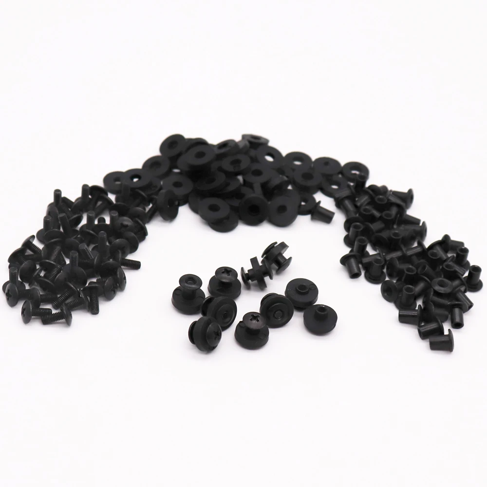 25pcs50pcs100pcs Tek lok screw set. With washer for DIY Kydex sheath leather case hand tool parts