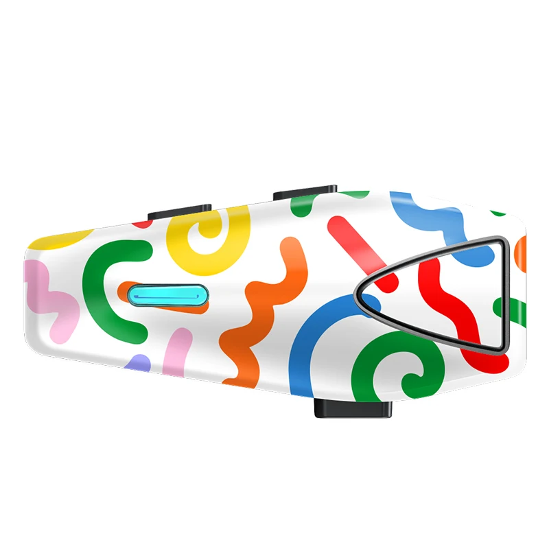 ل ASMAX S1 سماعة رأس بخاصية البلوتوث ملصقات الزخرفية طبقة رقيقة واقية مخصصة الجلد التفاف تعديل الملحقات الجمالية #6