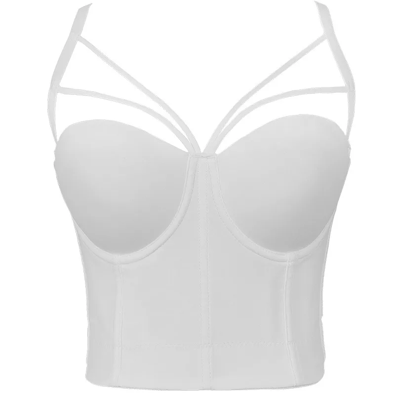 5 Colors All-matched Women Sexy Underwear Solid Staps Bra Quality Camis Female Tops