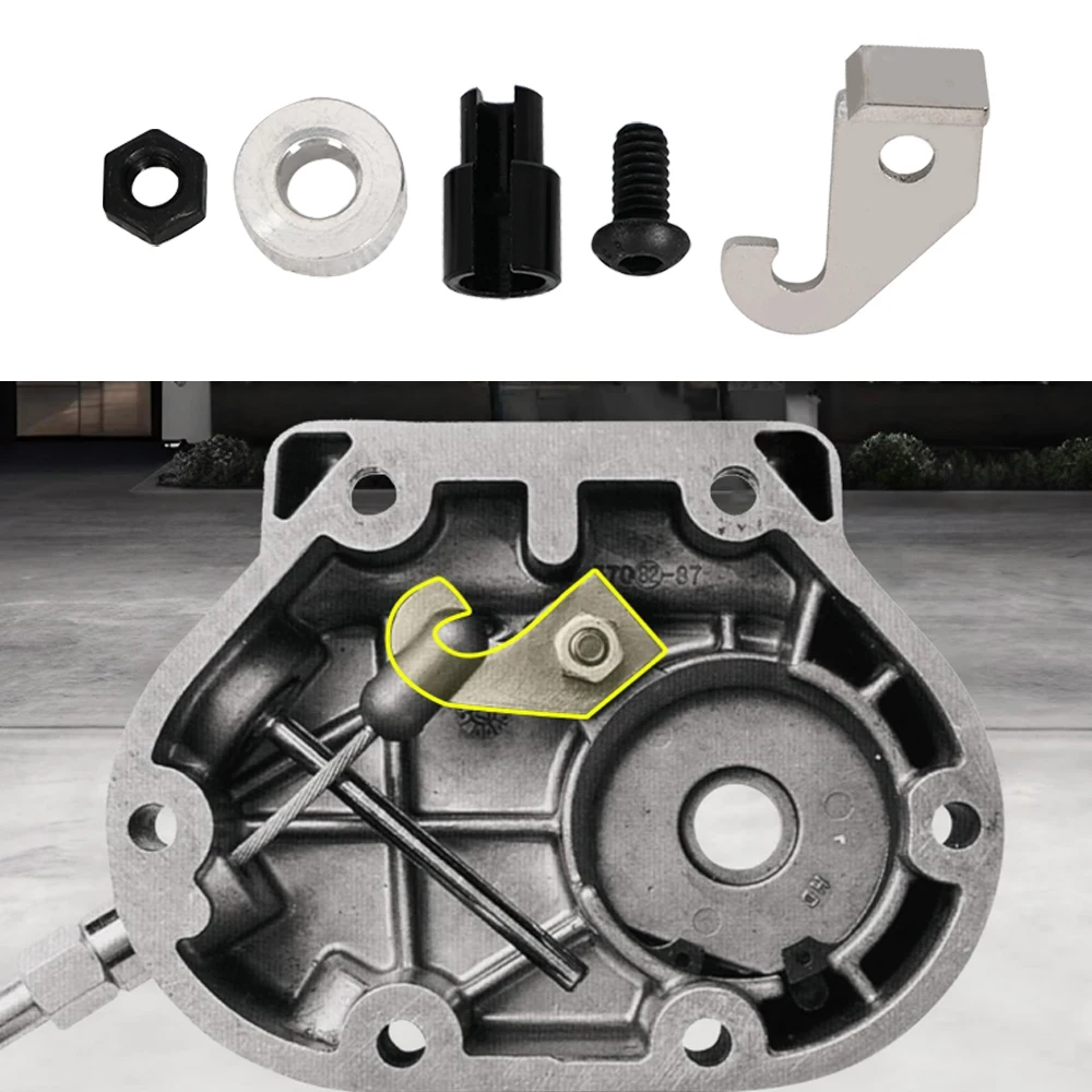 Motorradzubehör Twin Cam Easy Pull Kupplungssatz für Harley 2000–2017 Softail Standard Heritage Dyna Fat Bob Super Glide