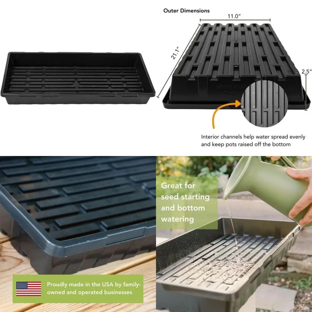 

Набор прочных стартовых лотков для семян из 5 шт., кашпо для размножения детских саженцев