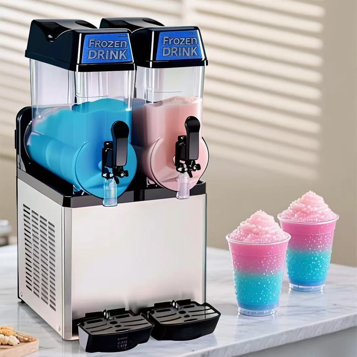 Cold Drink Slush Making Machine Slush Machine for Sale Cold Drink Slash Machine Ice Slush Machine Frozen Drink Machine