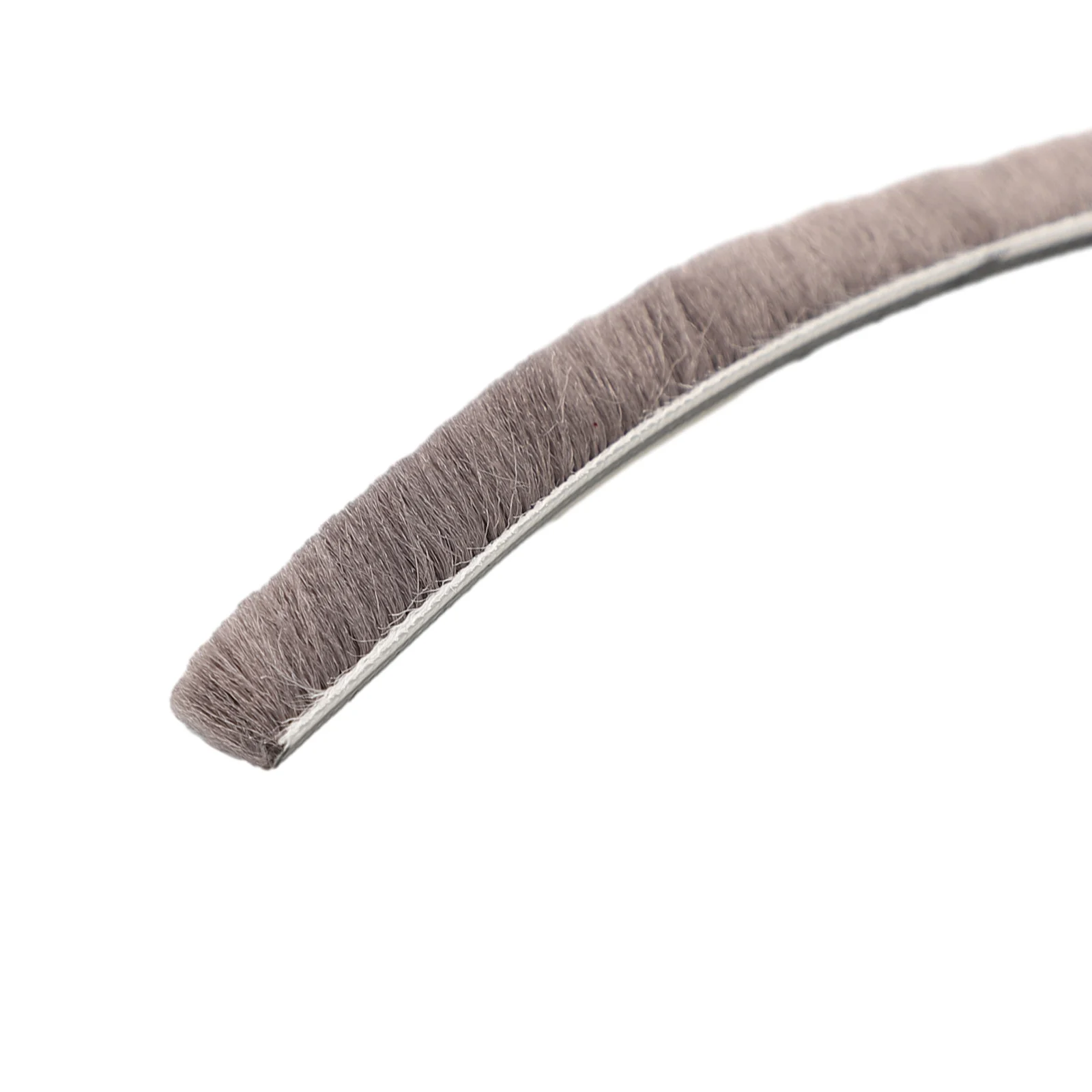 Excluidor de tiro abatible para puerta corredera, tira de sellado de 5 mm x 8 mm, resistente al viento y a los insectos, adecuado para gabinetes