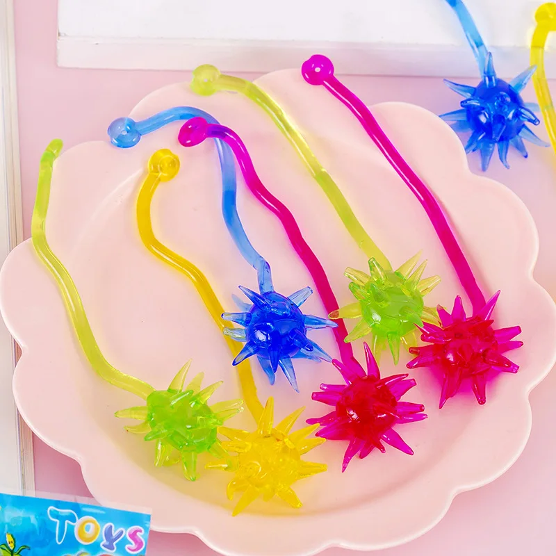 15Pcs Soft Plastic Sticky Hand Meteor Hammer Toys for Kids Birthday Party Favors Baby Shower Gift Pinata Fillers Goodie Bag