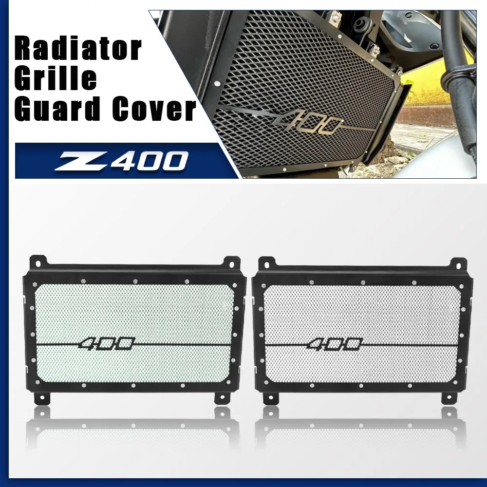 

2023 Motorcycle Radiator Grille Guard Cover Protector For Kawasaki Ninja400 Z400 ninja 400 Z 400 2018 2019 2020 2021 2022 2023