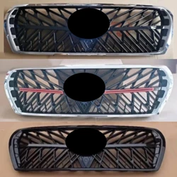 Black Grille Radiator Grill for Toyota Land Cruiser LC200 2008-2015 Modified New Style Bumper Net Body Kit Car Accessories