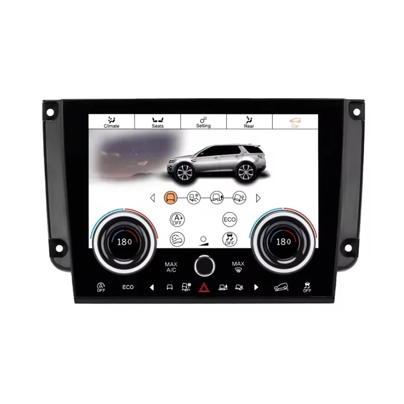9 Inch AC Panel Upgrade Display Screen Climate Control Lcd Touch Screen Air Conditioner For Land Rover Sport 2015-2019
