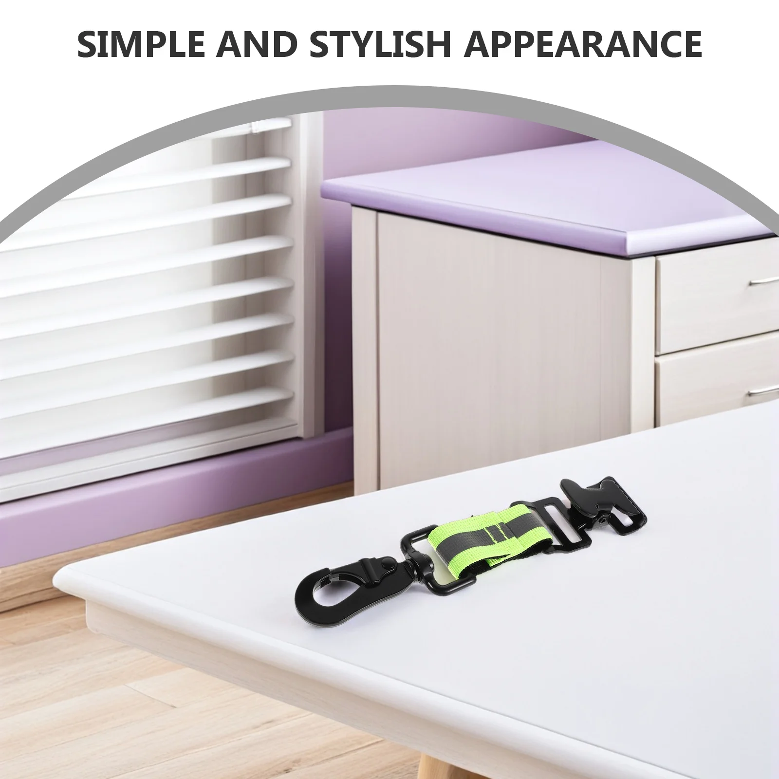 Firefighter Glove Strap Reflective Heavy Duty Nylon Safety Holder Quick Release Clip For Emergency Accessory