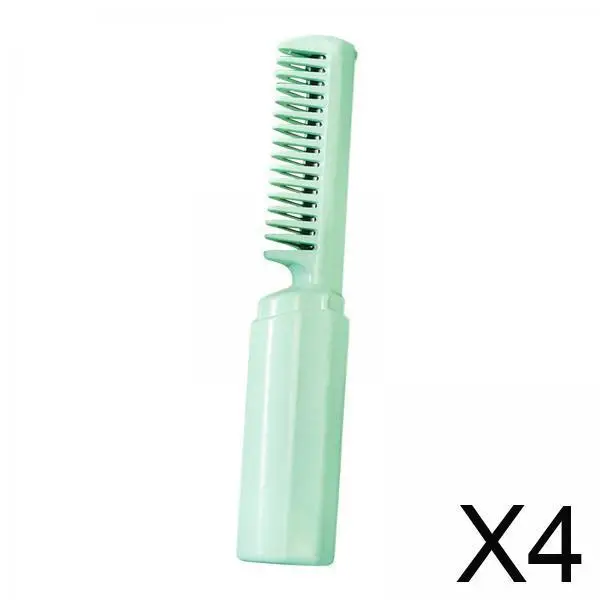 

USB Rechargeable Hair Straightener Brush Anti Scald Hot Comb Ceramic Iron for Daily Styling and Salon