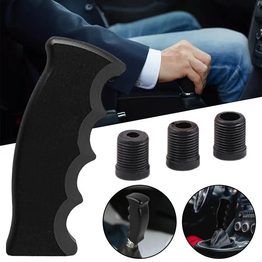 Shift Knob Manual High Quality Aluminum Alloy Gear Head Shifter Handl Pistol Grip Adapter Easy To Install New