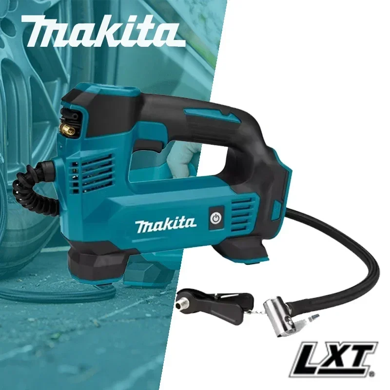 Makita-lxt Inflator Pneu sem Fio para Carro e Motocicleta Bomba Elétrica Portátil Inflator de ar 18v Dmp180z