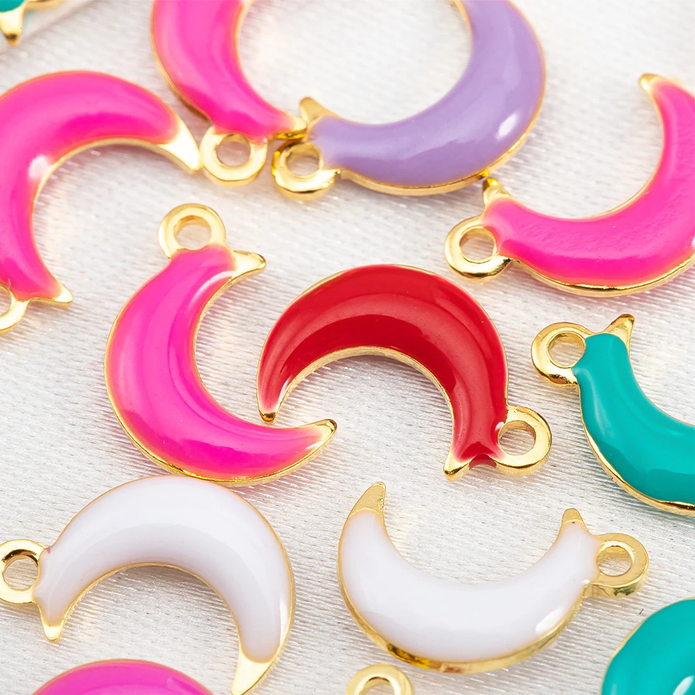 20 Stück Edelstahl Kleine Seestern Charms Fisch Anhänger Emaille DIY Schmuckherstellung Zubehör Erkenntnisse Ozean Halskette Ohrringe – Detail 36