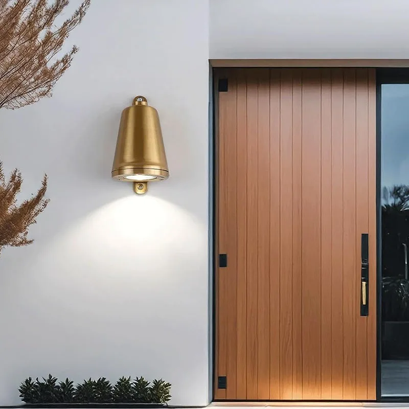 Retro Outdoor Wall Lamp LED Waterproof Wall Light Die-cast Aluminum Fixture Homestay Door Number Corridor Exterior Decor Light