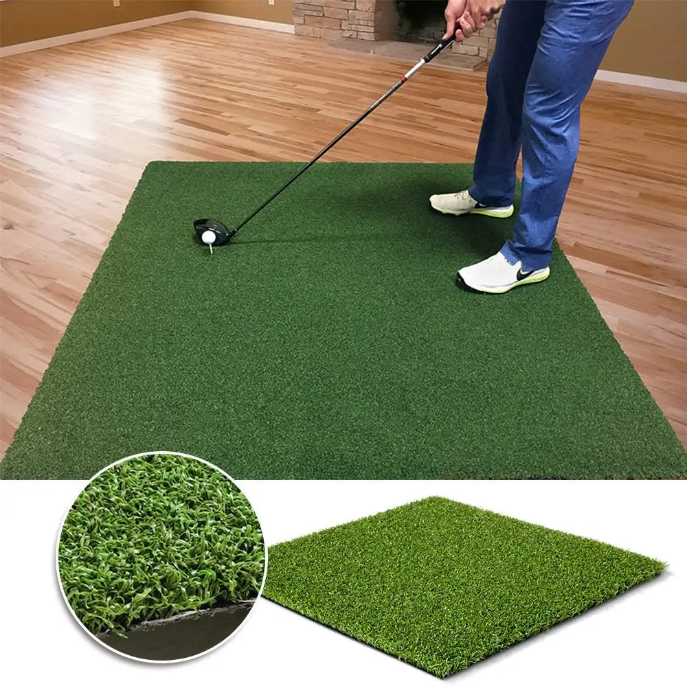 

Elite Golf Hitting Mats for Indoor/Outdoor Practice Turf Driving Range Mats 1x8M/1.2x8M size for Golf Simulators and Practice