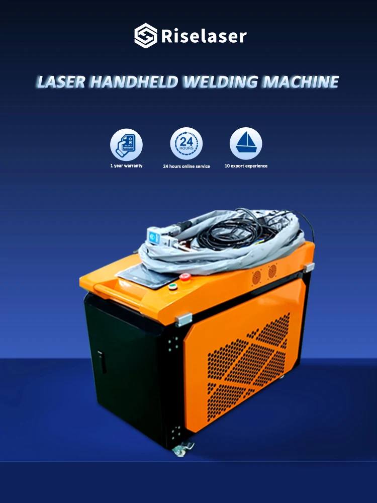 3000W Handheld Fiber Laser Welding Machine New Condition Laser Welder for Alumin